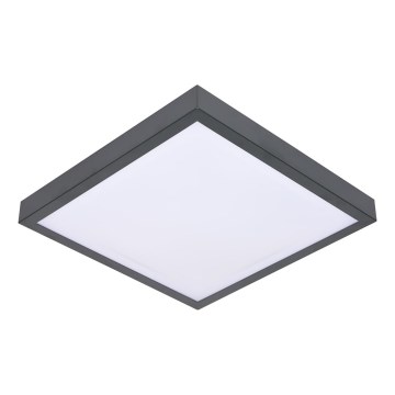 Plafoniera VITALI 2xE27/60W/230V 33x33 cm antracite