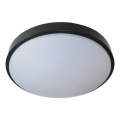 Plafoniera WILTON 2xE27/60W/230V Ø 37,5 cm nera