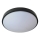 Plafoniera WILTON 2xE27/60W/230V Ø 37,5 cm nera