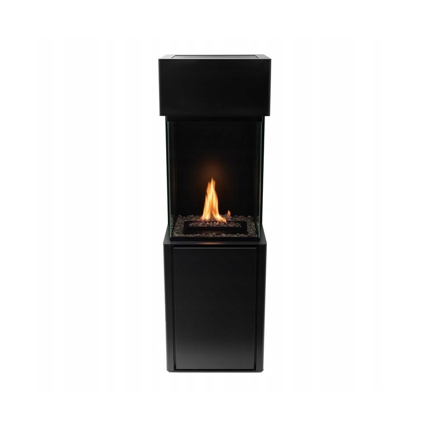 Planika - Caminetto BIO con telecomando 126,2x40 cm 3,5kW/230V nero
