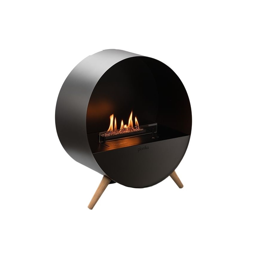 Planika - Caminetto BIO con telecomando 72,6x65 cm 2,5kW/230V nero