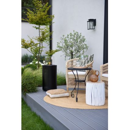 Planika - Caminetto BIO 87x37,6 cm 2,5kW nero + copertura protettiva