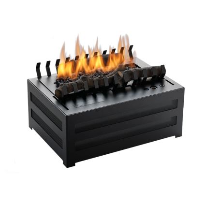 Planika - Caminetto BIO con telecomando 20,8x38,5 cm 2,5kW/230V nero