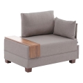 Poltrona angolare TULA beige, lato destro