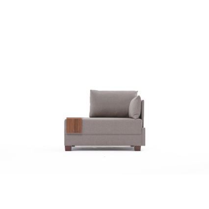 Poltrona angolare TULA beige, lato destro