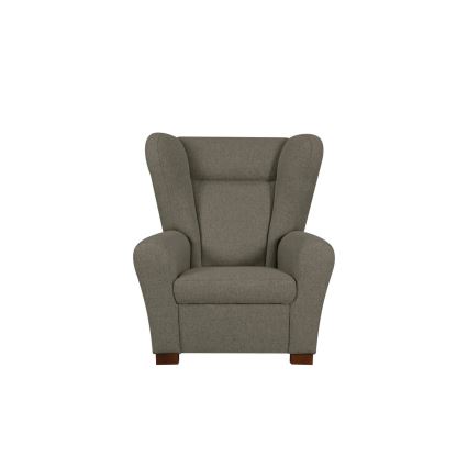 Poltrona con aletti VIVA marrone