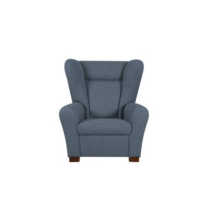 Poltrona con ali VIVA blu