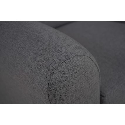 Poltrona con le ali VIVA grigio scuro