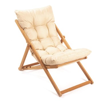 Poltrona da giardino 59 x 44 cm in faggio