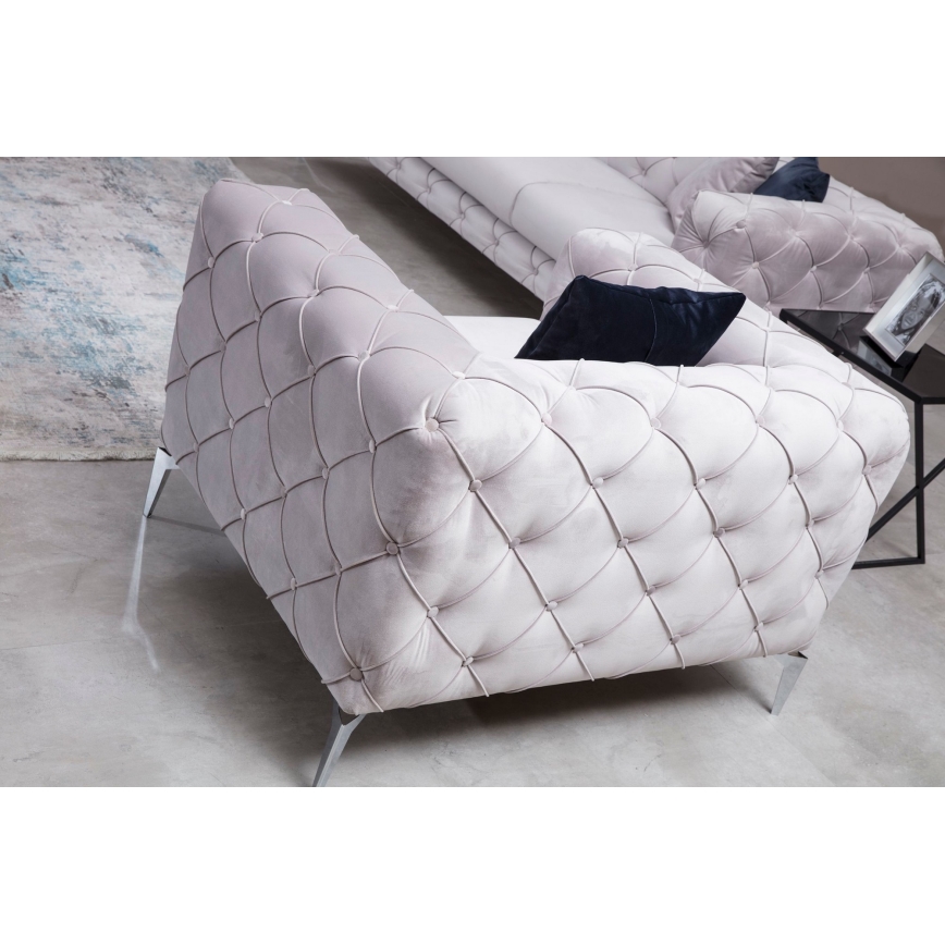 Poltrona EUGEN grigio chiaro