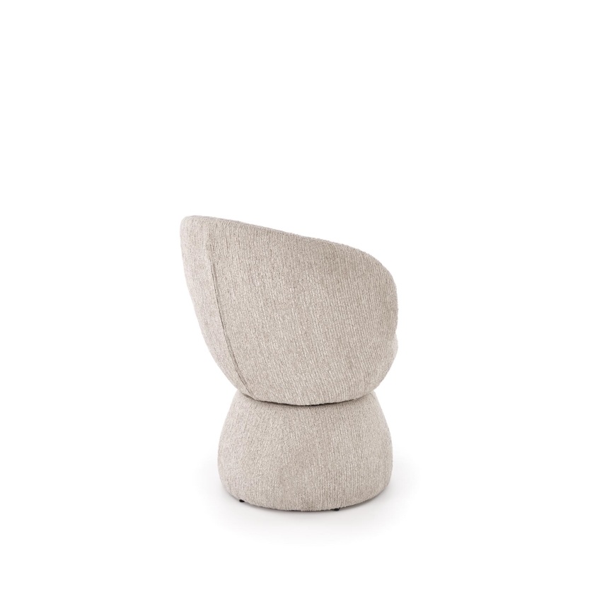 Poltrona girevole CLARO beige