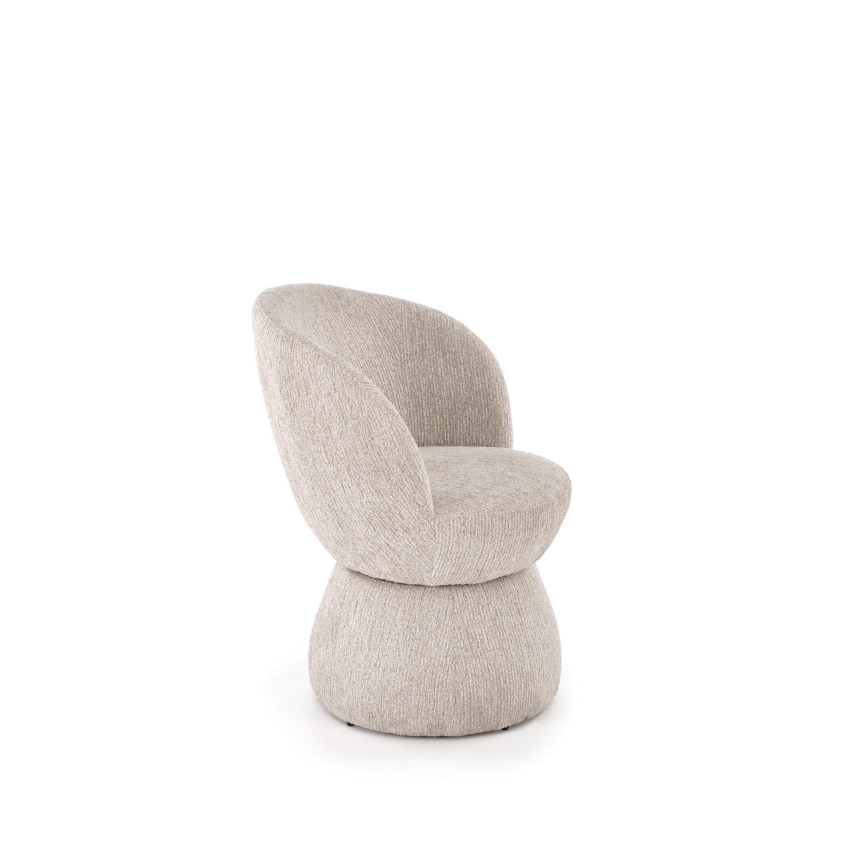 Poltrona girevole CLARO beige
