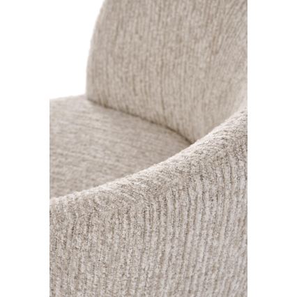 Poltrona girevole CLARO beige