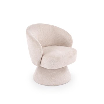 Poltrona girevole NOVU beige