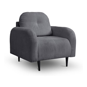Poltrona imbottita CLOUDY grigio