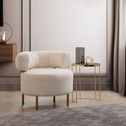 Poltrona KARL bianca