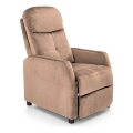 Poltrona reclinabile FELIPE beige