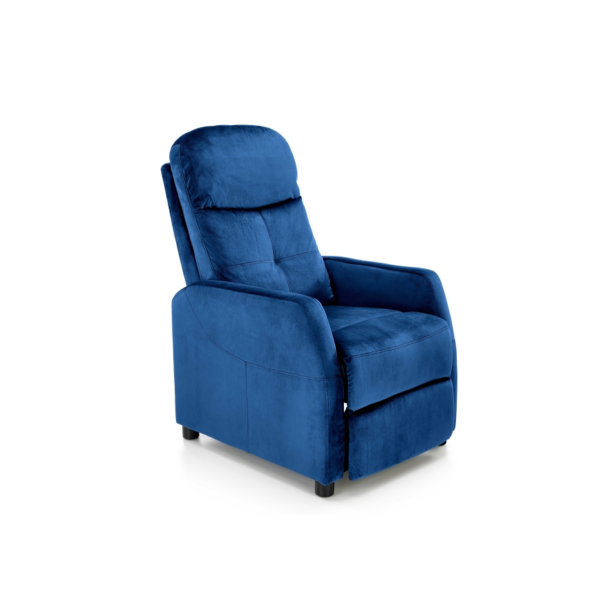 Poltrona reclinabile FELIPE blu
