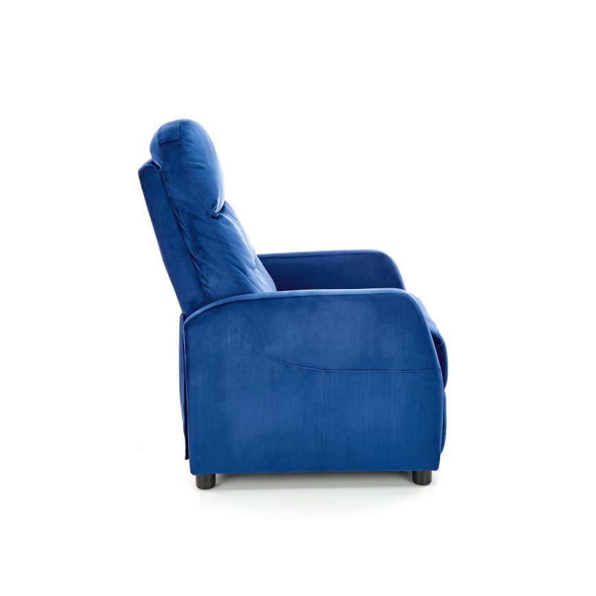 Poltrona reclinabile FELIPE blu