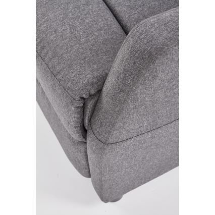 Poltrona reclinabile FELIPE grigio
