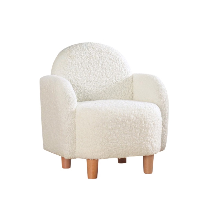 Poltroncina per bambini DORY bianca