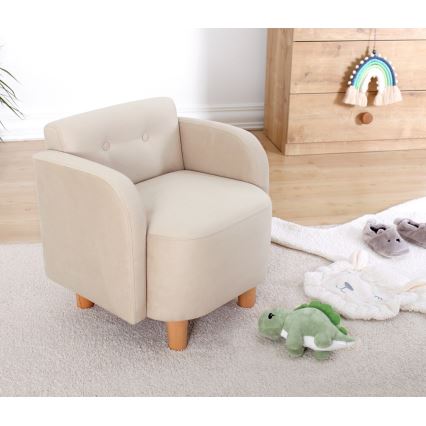 Poltroncina per bambini DORY crema