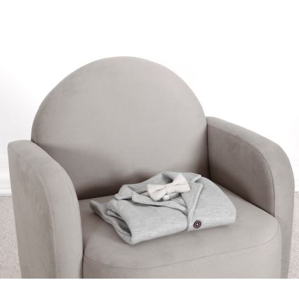 Poltroncina per bambini DORY grigia