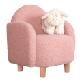 Poltroncina per bambini DORY rosa chiaro