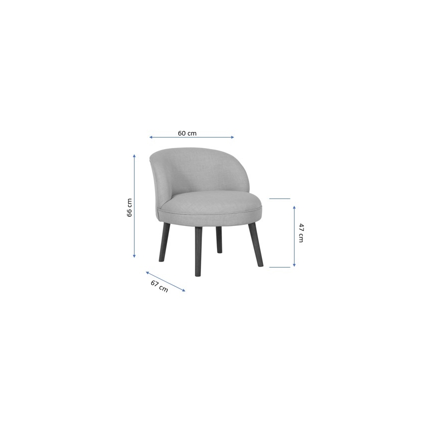 Poltroncina per bambini KUNI marrone