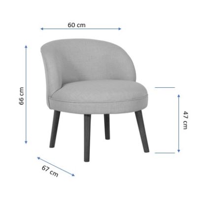 Poltroncina per bambini KUNI verde