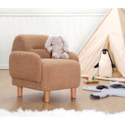 Poltroncina per bambini LORY marrone