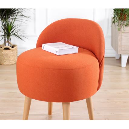Poltroncina per bambini NIKI, diametro 46 cm, arancione
