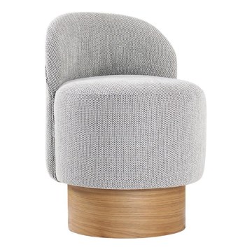 Poltroncina per bambini RIKI 40x47 cm grigio