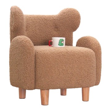 Poltroncina per bambini TOBI marrone