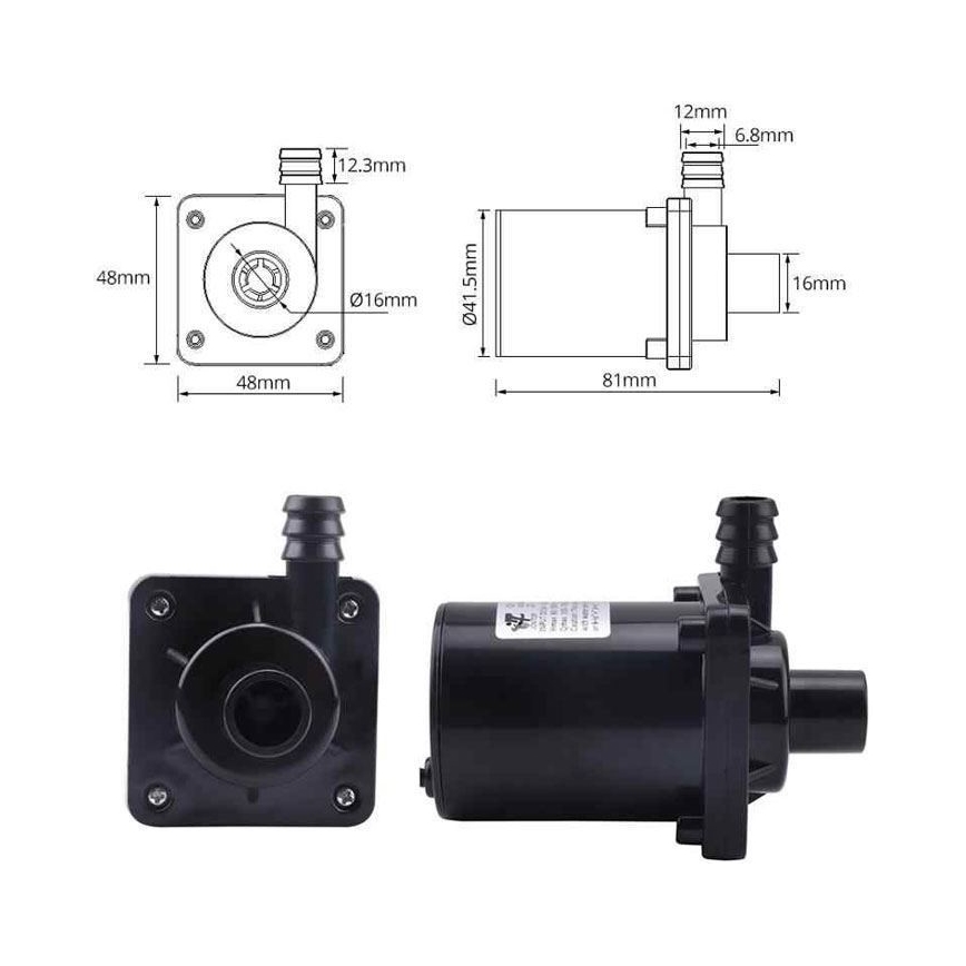 Pompa 8-24VDC 900l/ora