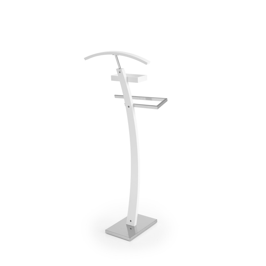 Porta abiti 117x32 cm bianco