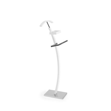 Porta abiti 117x32 cm bianco