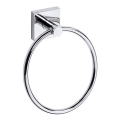 Porta asciugamani 16,8x18,8 cm argento