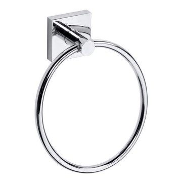 Porta asciugamani 16,8x18,8 cm argento