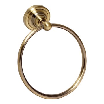 Porta asciugamani 16x19 cm in finitura bronzo