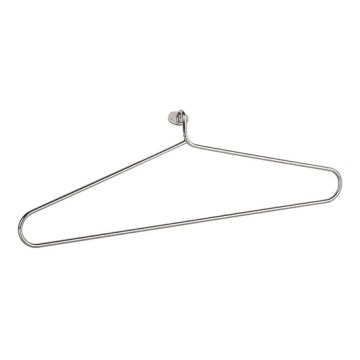 Porta asciugamani 45x12,2 cm in acciaio inossidabile, finitura argento