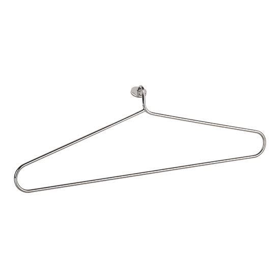Porta asciugamani 45x12,2 cm in acciaio inossidabile, finitura argento