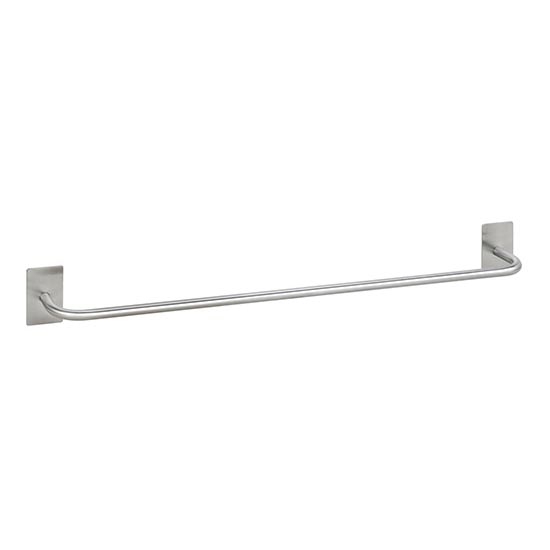 Porta asciugamani 64,5x7,2 cm acciaio inossidabile/argento
