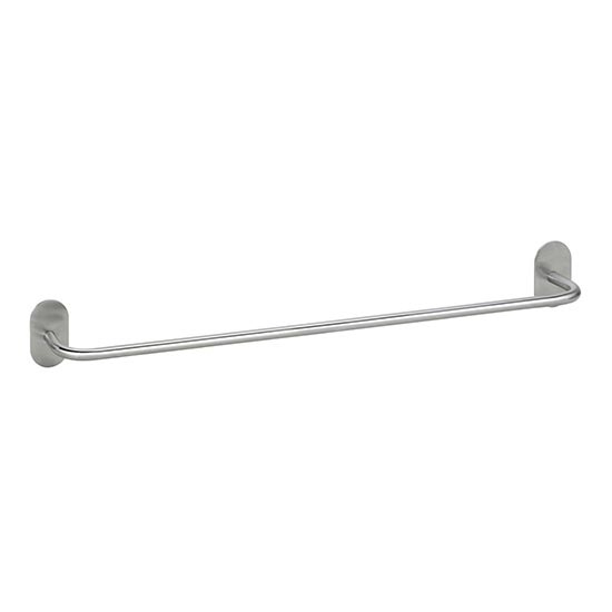 Porta asciugamani 64,5x7,2 cm in acciaio inox/argento