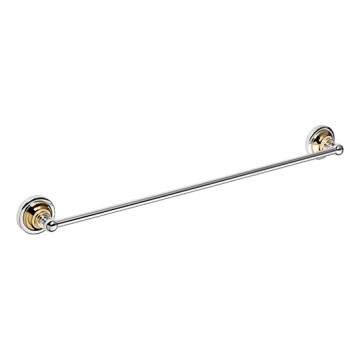 Porta asciugamani 66,5x6,5 cm argento/oro