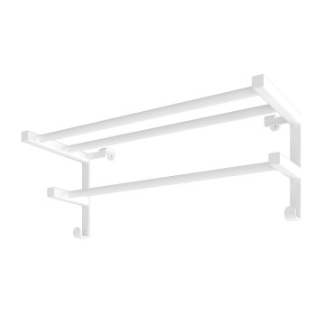 Porta asciugamani per radiatore da bagno HF SHEFFIELD 52x20,4 cm bianco