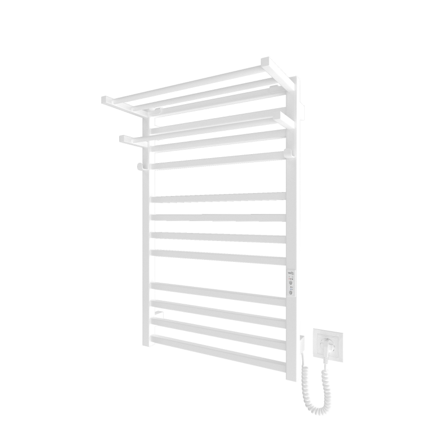 Porta asciugamani per radiatore da bagno HF SHEFFIELD 52x20,4 cm bianco