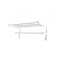 Porta asciugamani per termoarredo da bagno HF SHEFFIELD 52x25,6 cm, bianco