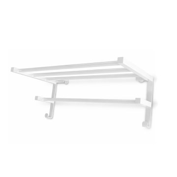Porta asciugamani per termosifone da bagno HF SHEFFIELD 52x28,4 cm bianca