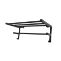 Porta asciugamani per termosifone da bagno HF SHEFFIELD 52x28,4 cm nero